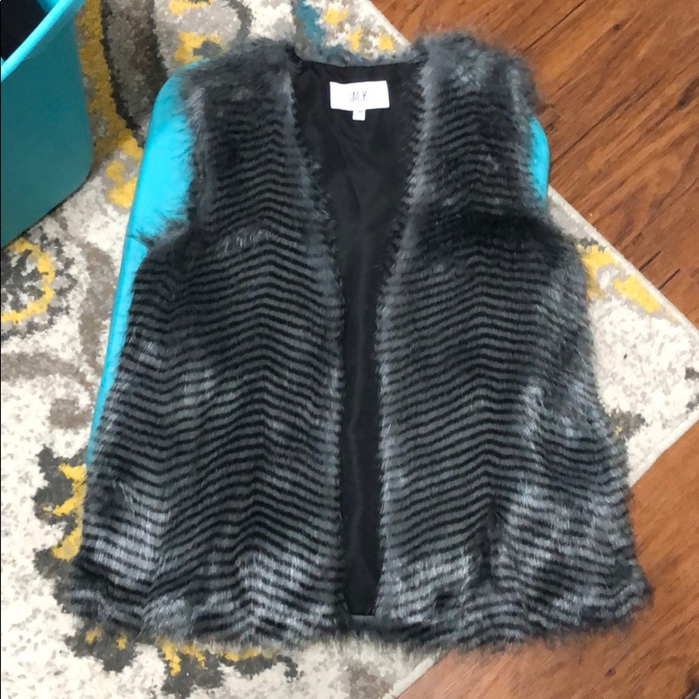 Jack faux fur vest